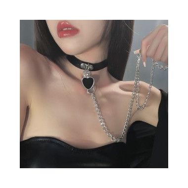 【SM】SM皮革项圈牵引绳链条 虞姬（新品）